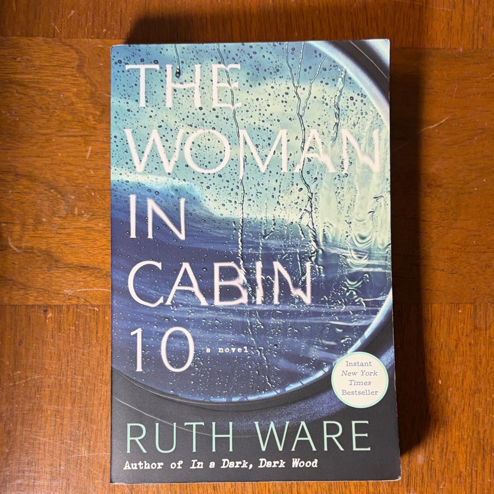 📚 $2 Add On - The Woman in Cabin 10 by Ruth Ware Paperback Book